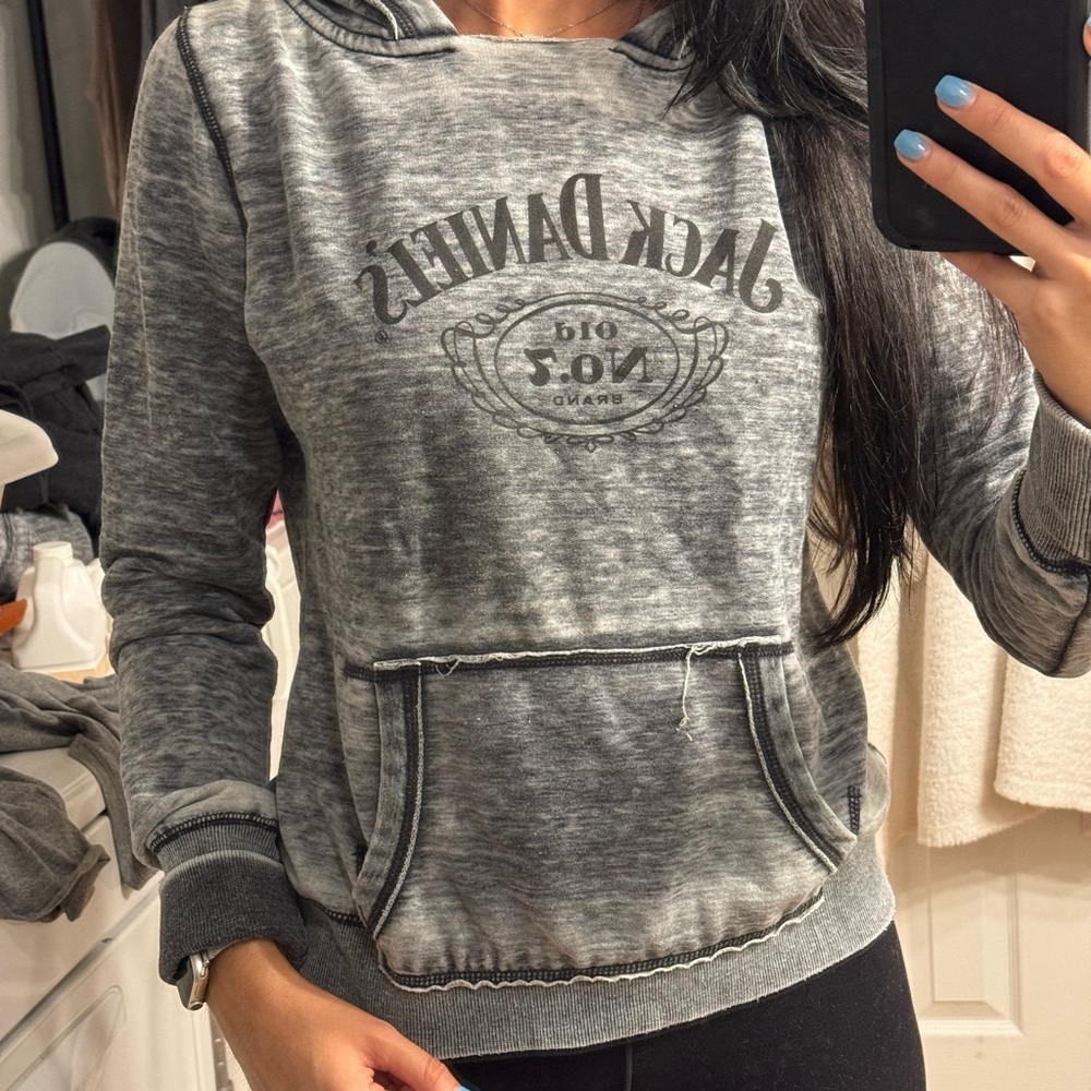 Jack Daniels Charcoal Women's Sweatshirt